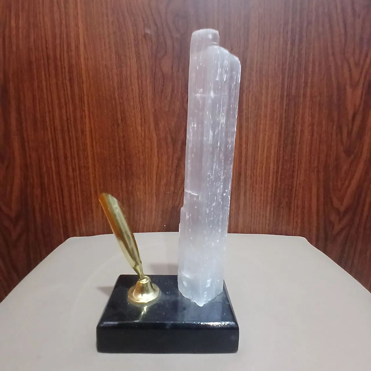 Porta Caneta de Selenita.  - Foto 2
