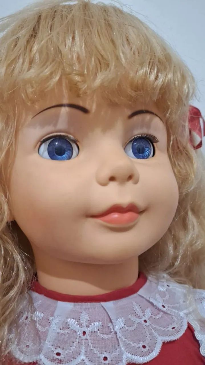Boneca amiguinha da estrela com vestido listrado - Foto 4