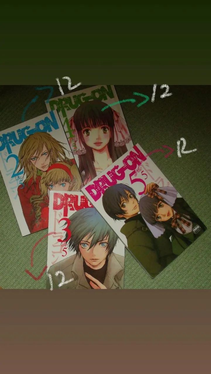 DRUG ON MANGÁ 