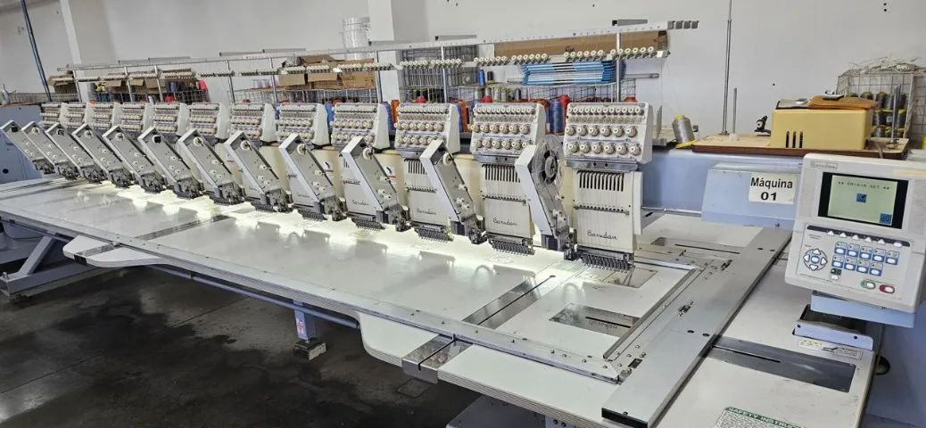 Máquina de Bordado 12 Cabeças - Barudan