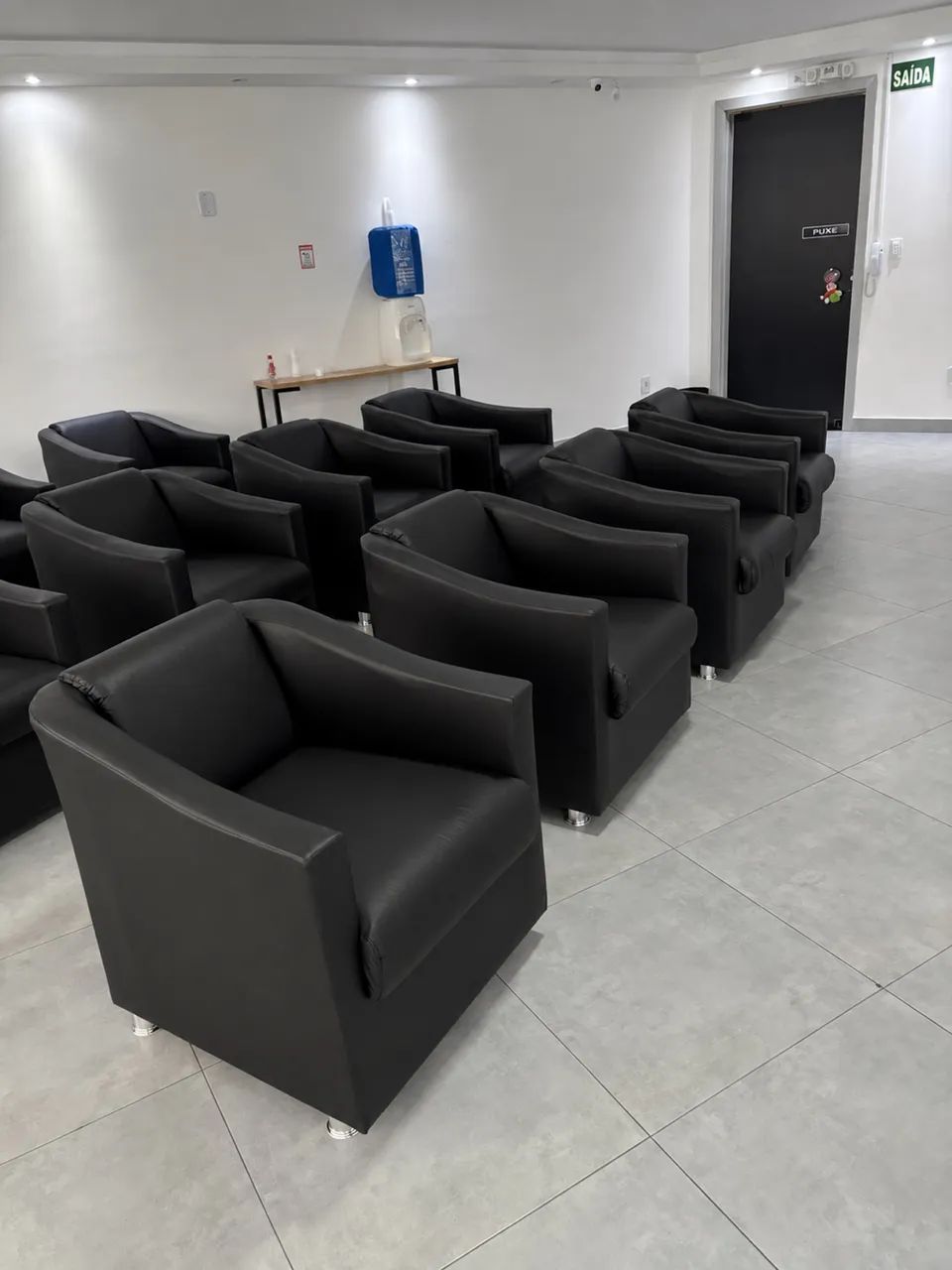 Poltronas de courino 
