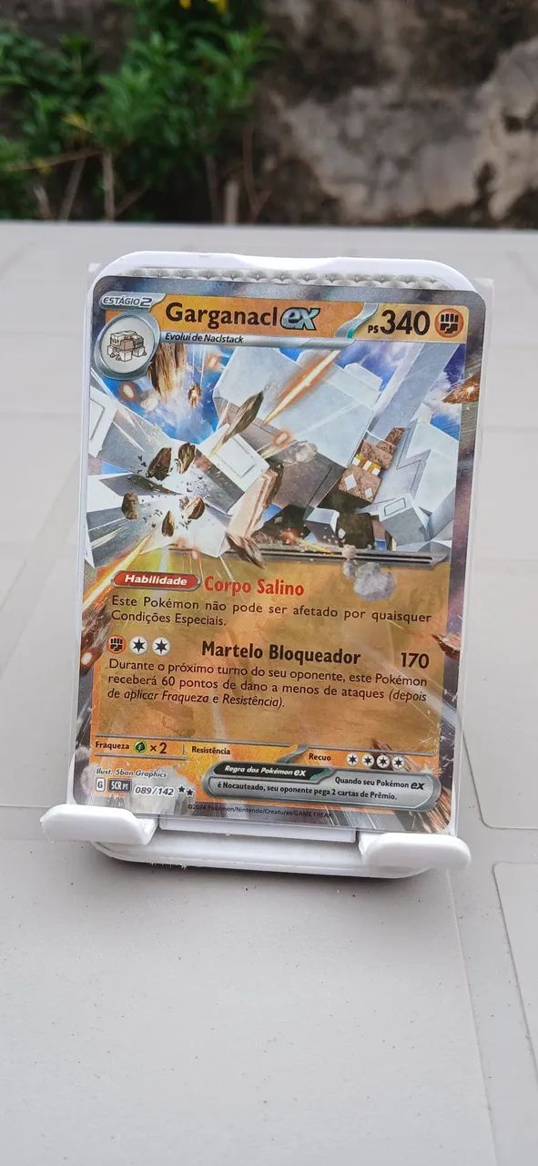 Carta Pokemon Garganacl Ex - Foto 2