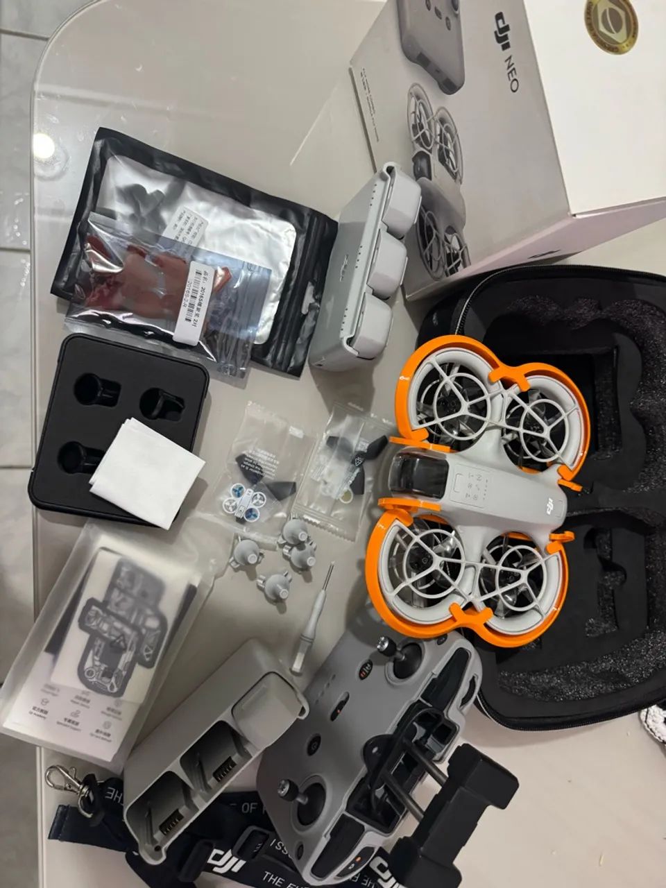 Drone Dji Neo completo com 4 baterias  - Foto 2