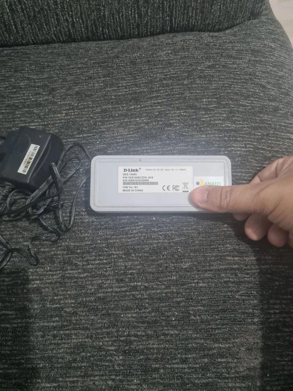 Switch D-Link 8 Portas DES-1008c funcionando perfeitamente - Foto 2