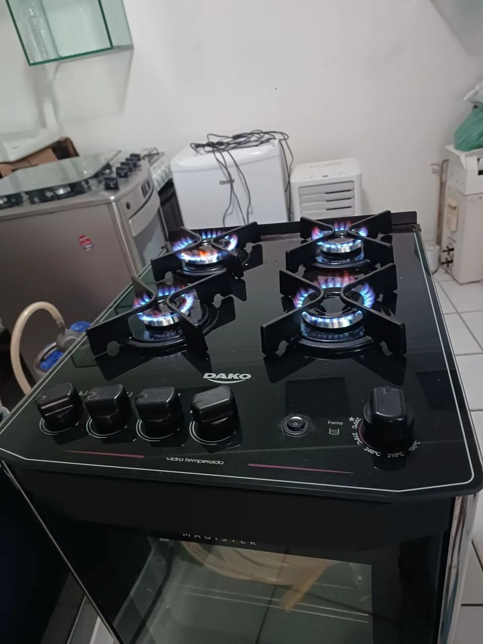 Fogão automático total super novo  - Foto 4
