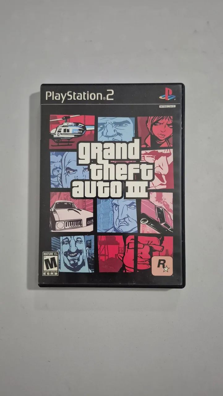 GTA 3 Original - Playstation 2 (PS2)