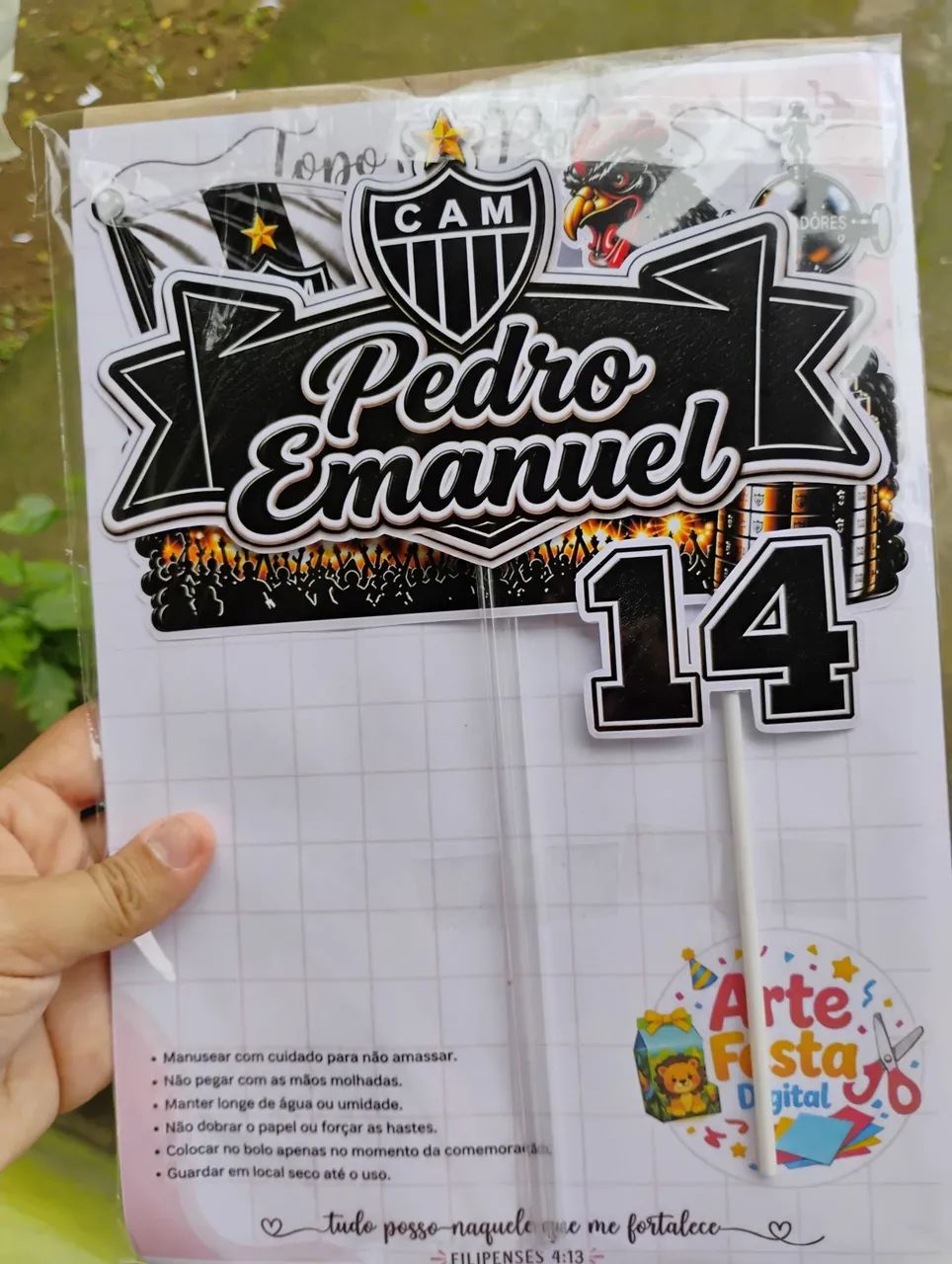 Topos de bolo, faço qualquer tema  - Foto 4