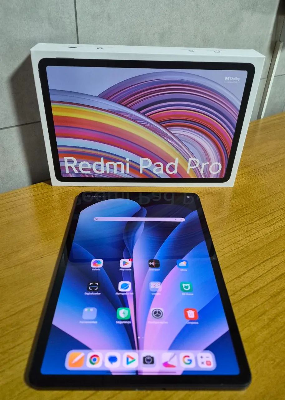 Tablet Xiaomi Redmi Pad Pro - 256Gb - Completo - Novíssimo - Foto 3