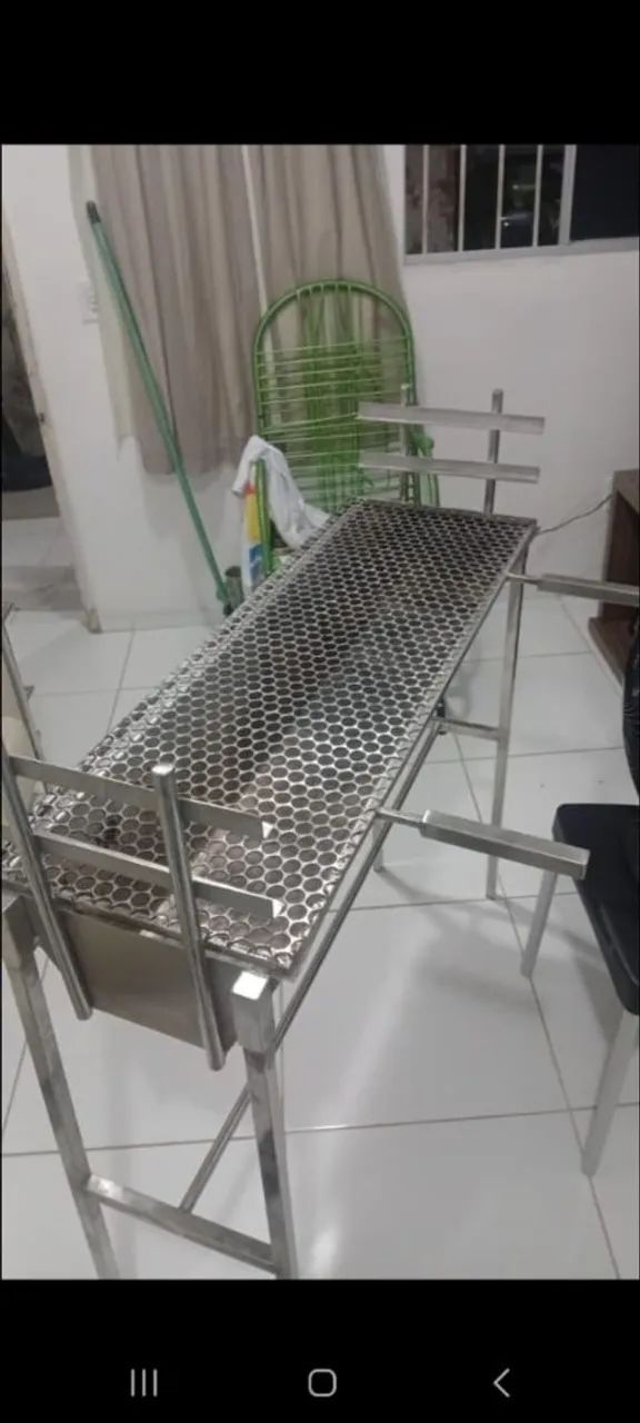 Churrasqueira de aço inox profissional