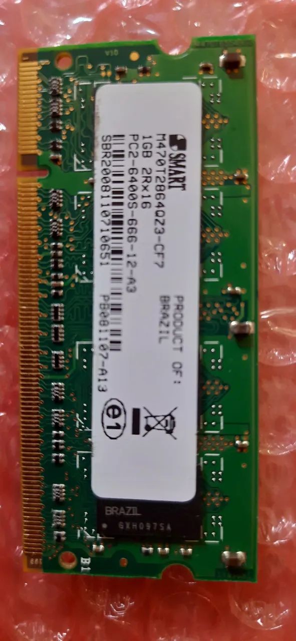 Memória ddr2 1gb notebook  - Foto 2