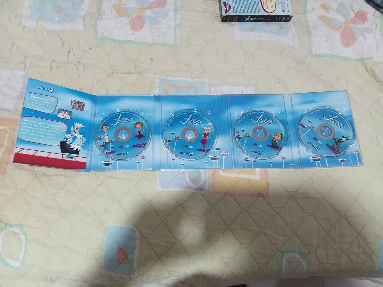 Dvds coleção Hanna Bárbara Os Jetsons - Foto 3