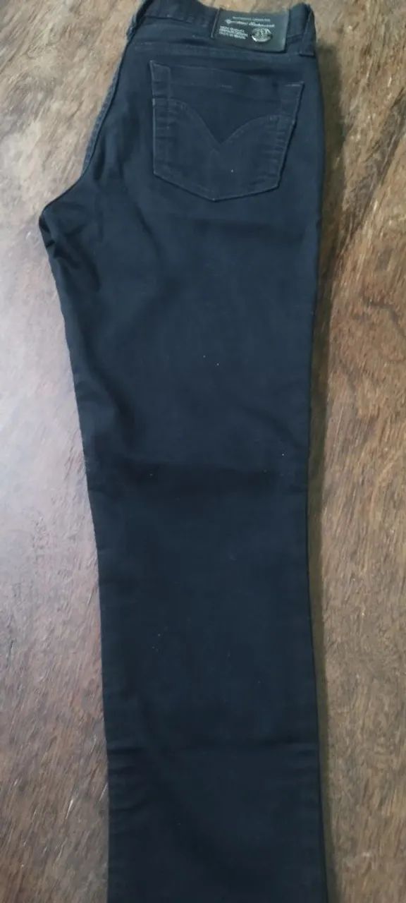 Calça sarja preta  - Foto 4