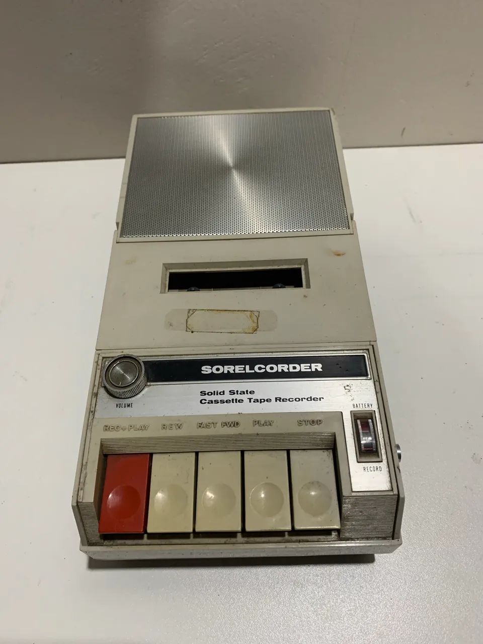 Antigo toca fitas k7 cassette coder - Foto 3