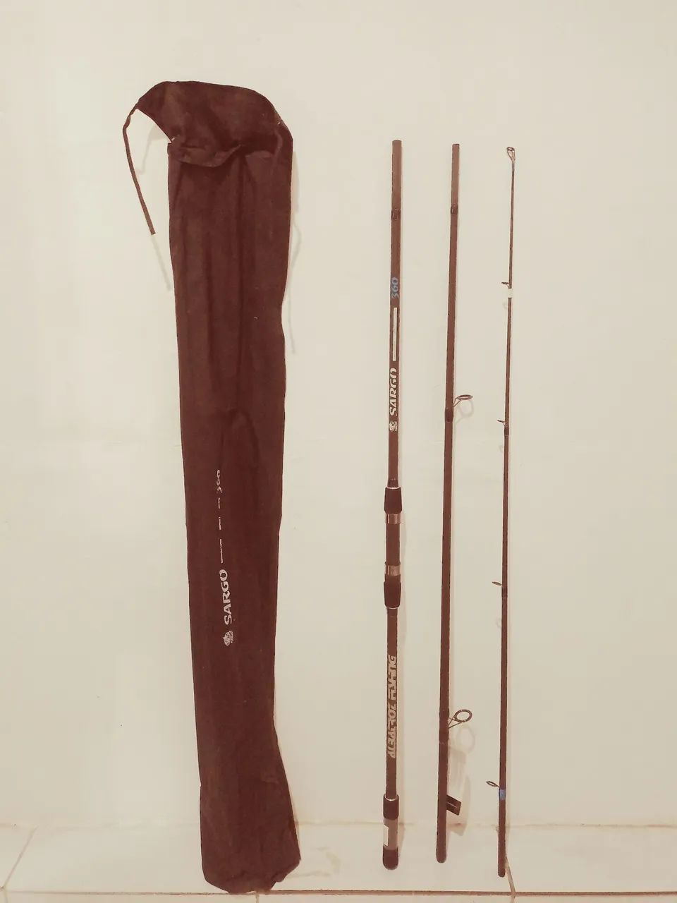 Vara sargo 3.60m com molinete  - Foto 2