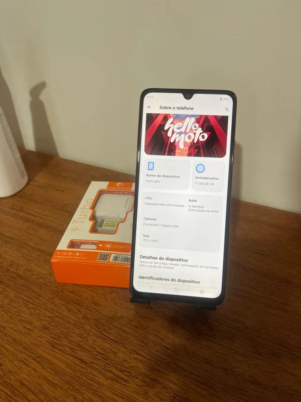 Vendo Moto G06 128gb impecável - Foto 2