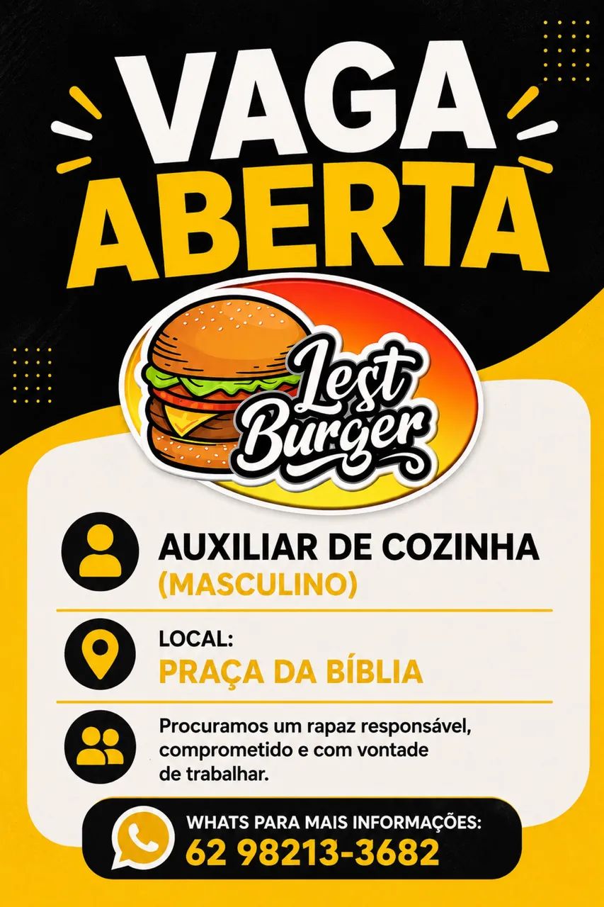 VAGA DE EMPREGO 