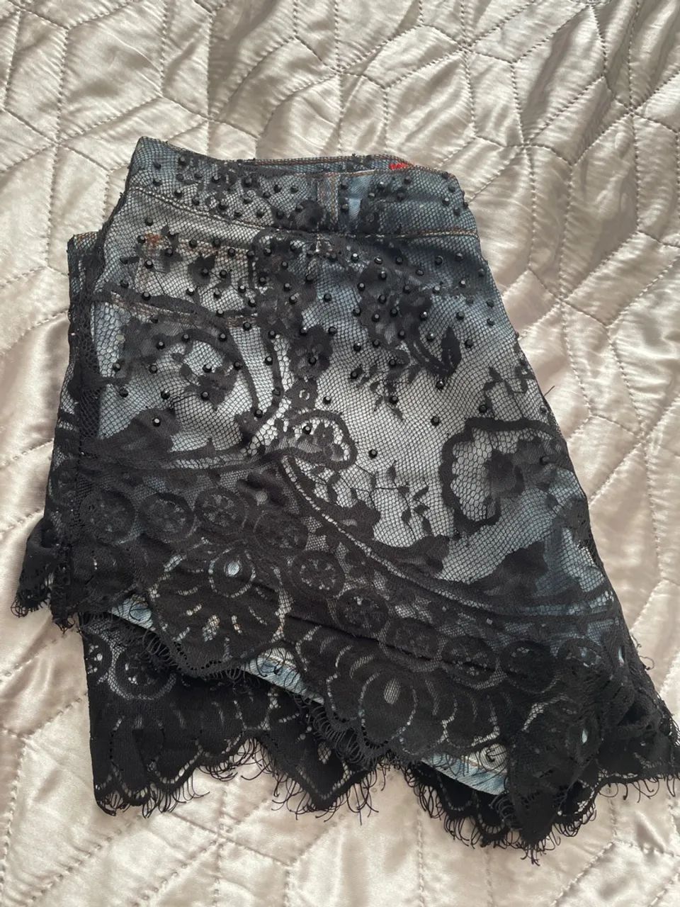 Short com Renda Lança Perfume - Foto 3