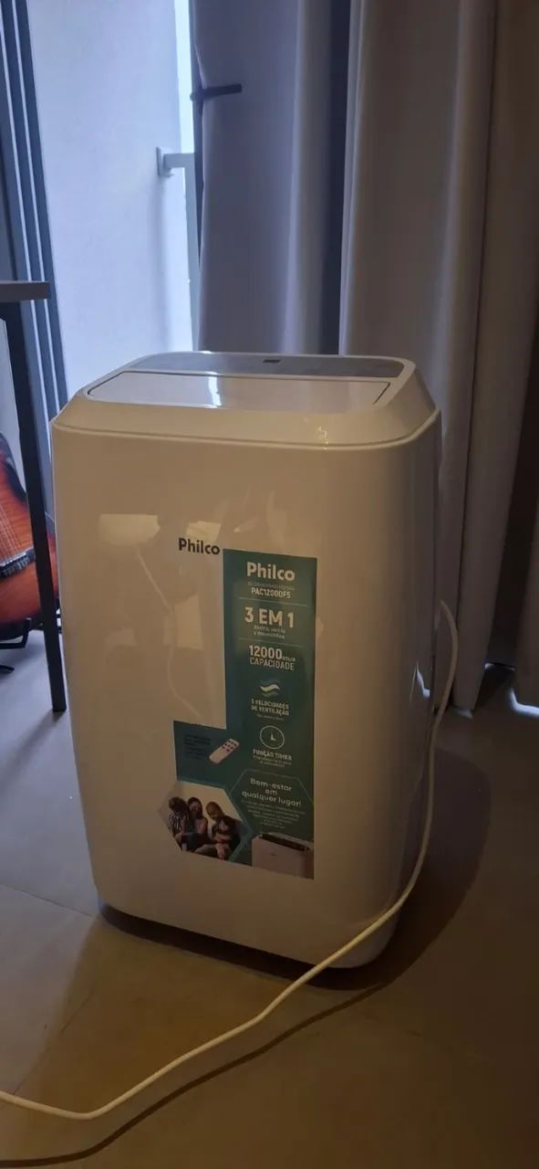 Ar Condicionado Portátil Philco 12.000BTUs 127v - Foto 3
