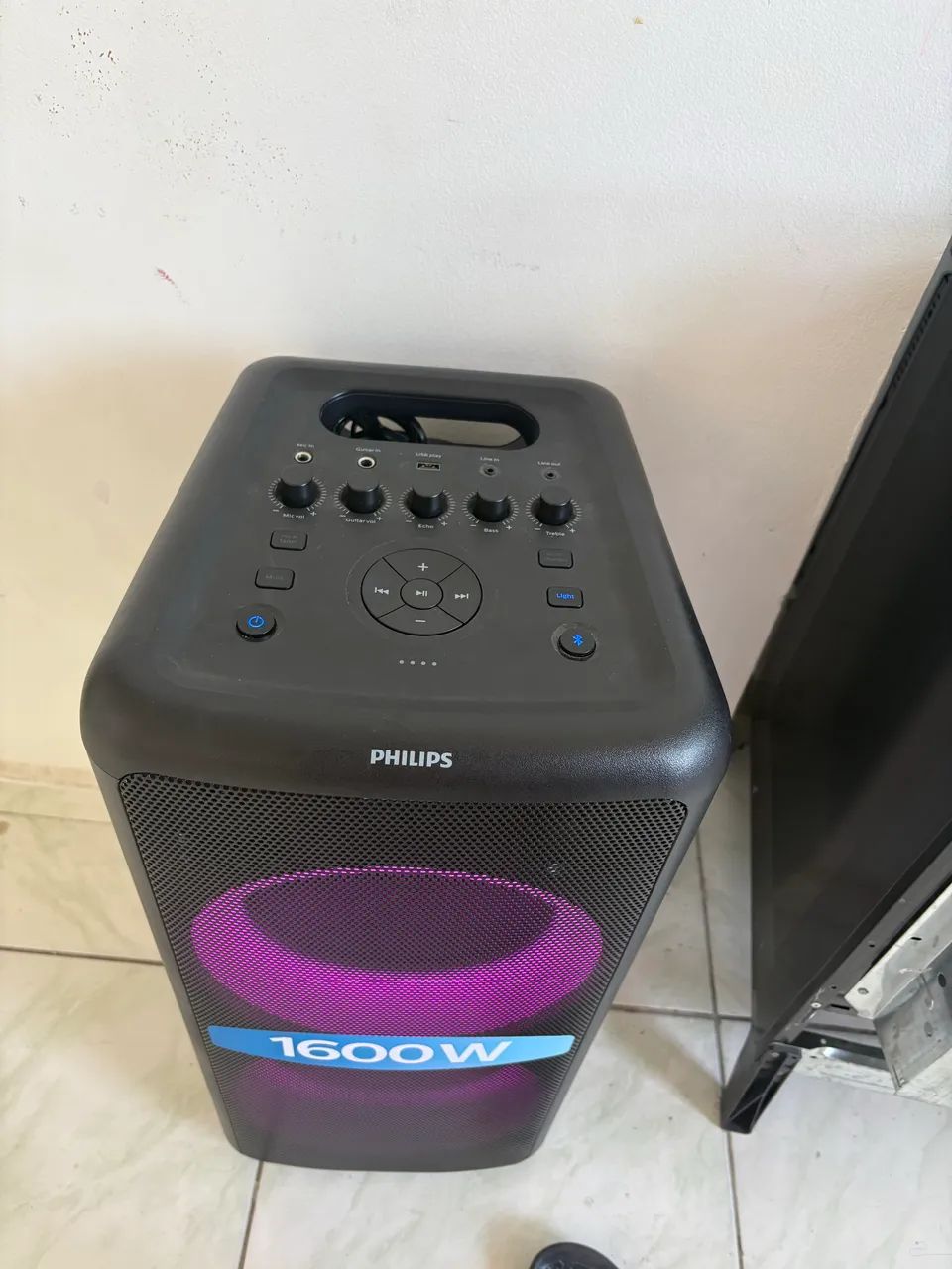 Caixa de som Philips 1600w - Foto 2