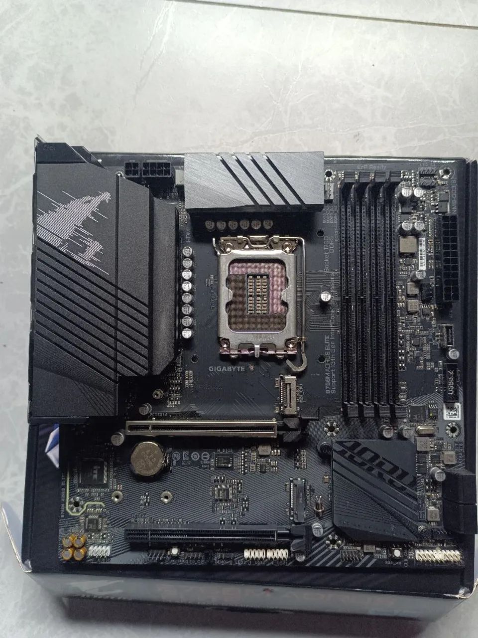 Placa mãe B760M Aorus Elite Gigabyte - Foto 4