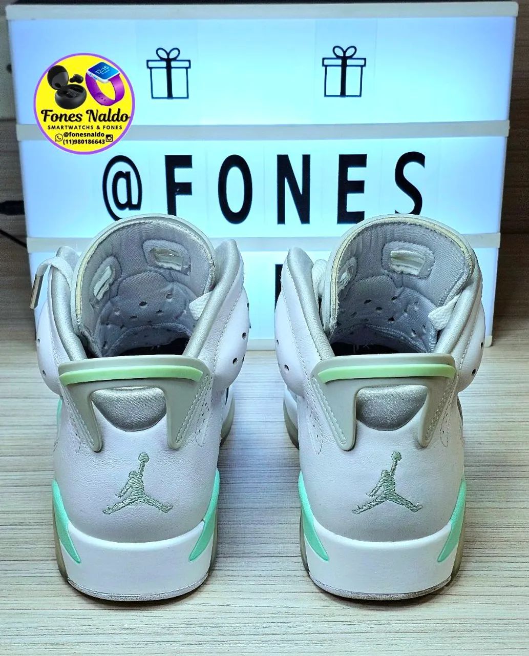 Nike Air Jordan 6 Retro Mint Foam - Foto 5