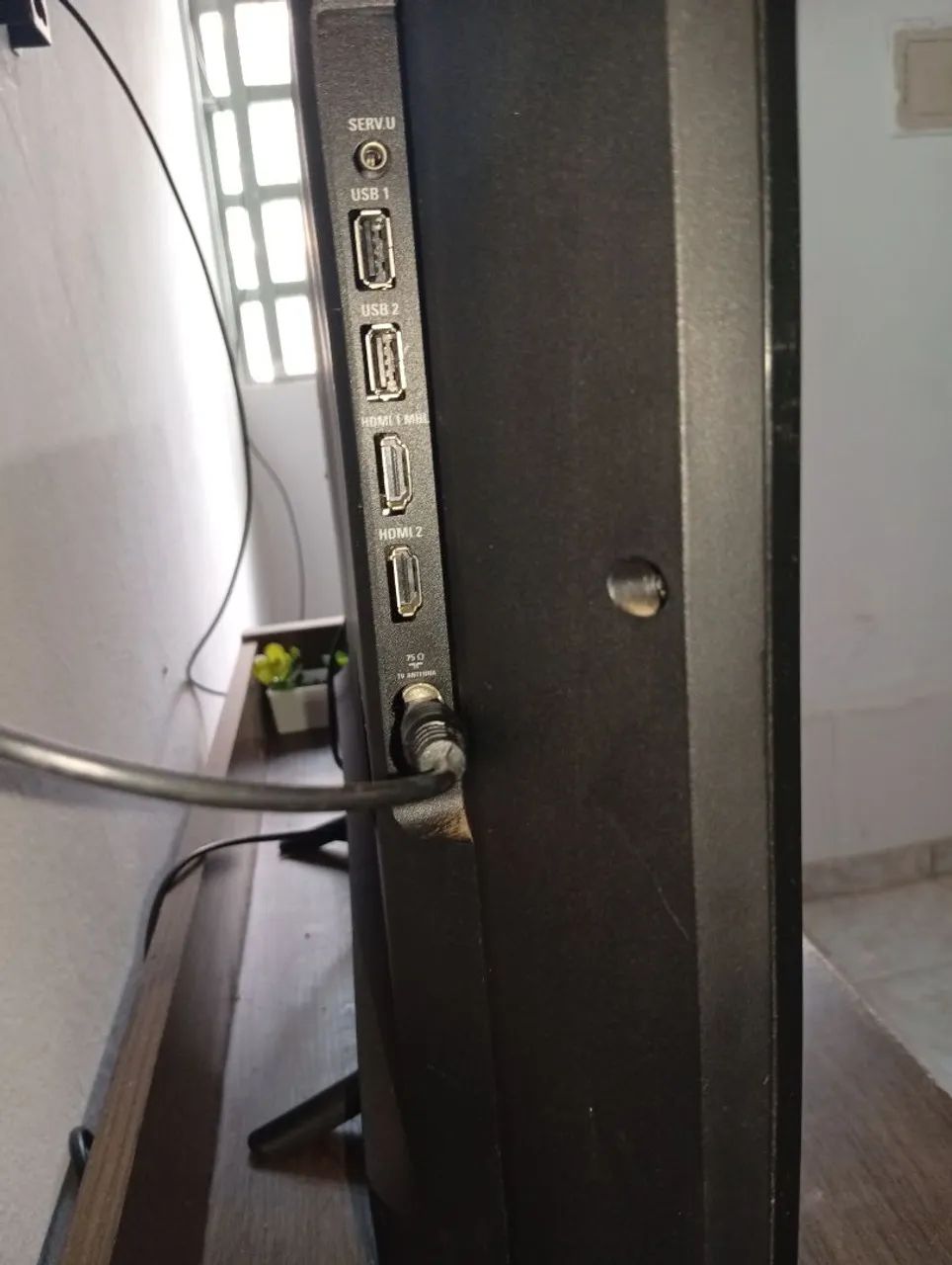 Vendo ou troco tv Philips 32 smart - Foto 2