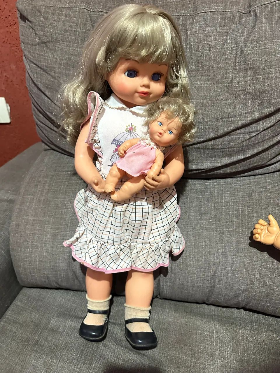 Boneca mãezinha antiga