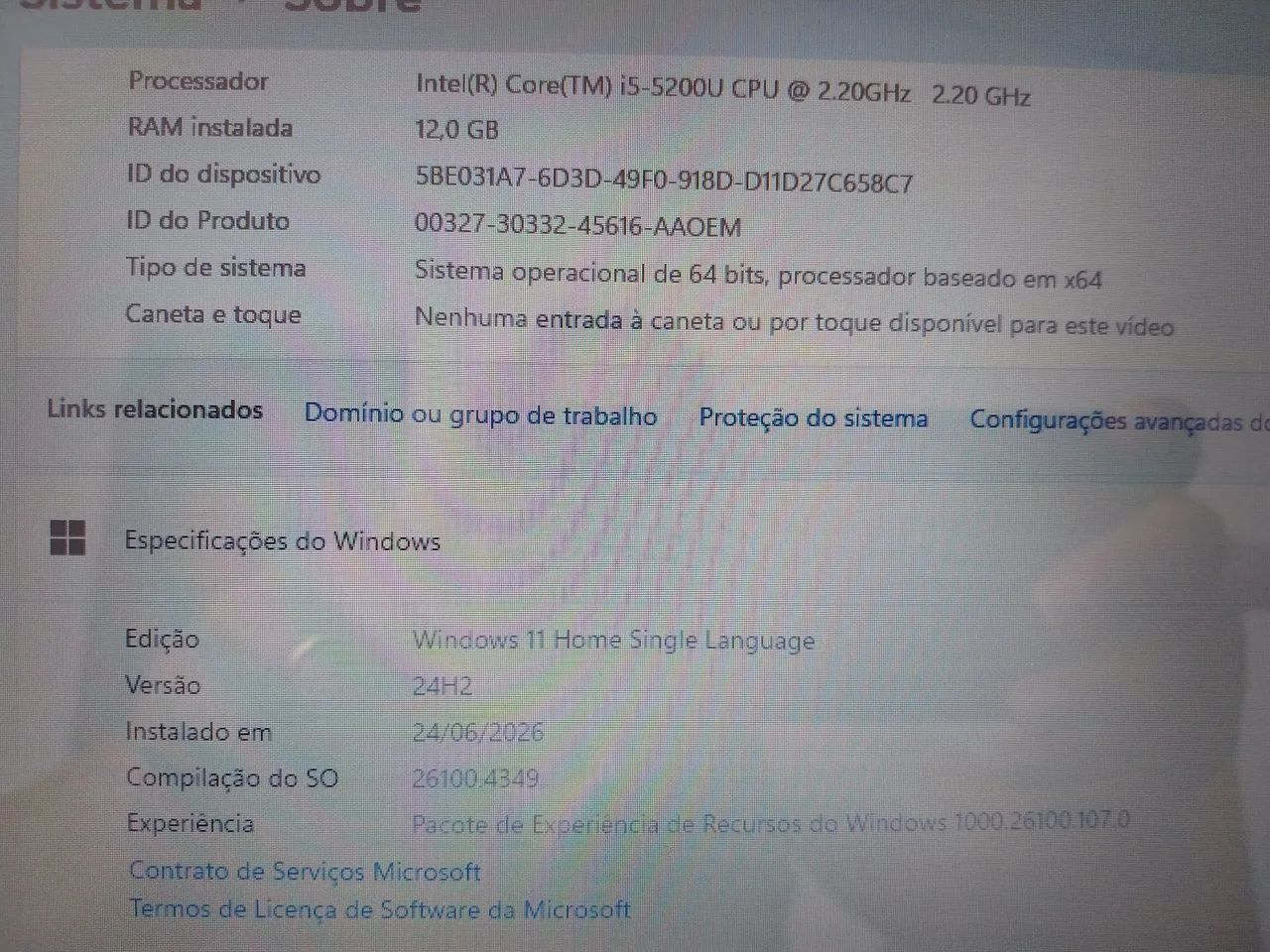Notebook Acer Aspire E14 - SSD 512 e 12 Gb RAM - Foto 5