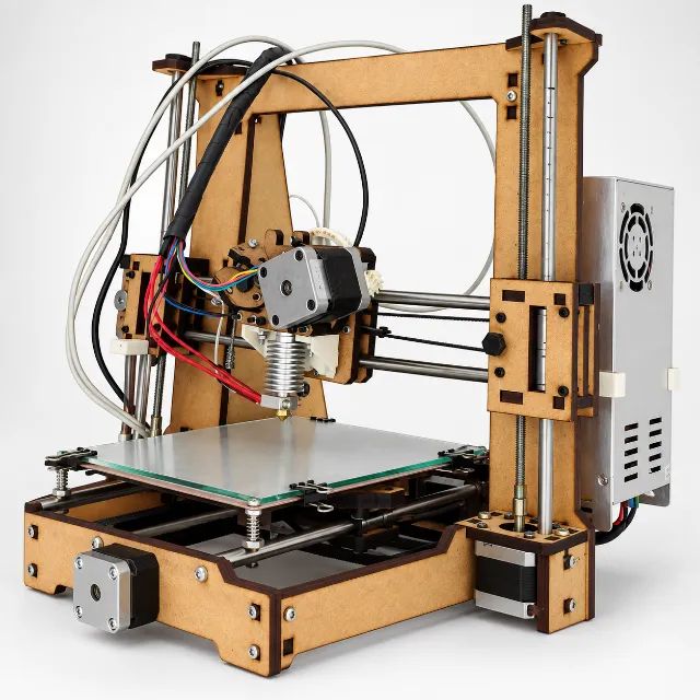 Impressora 3D completa + 2 bicos + módulo SD + filamentos