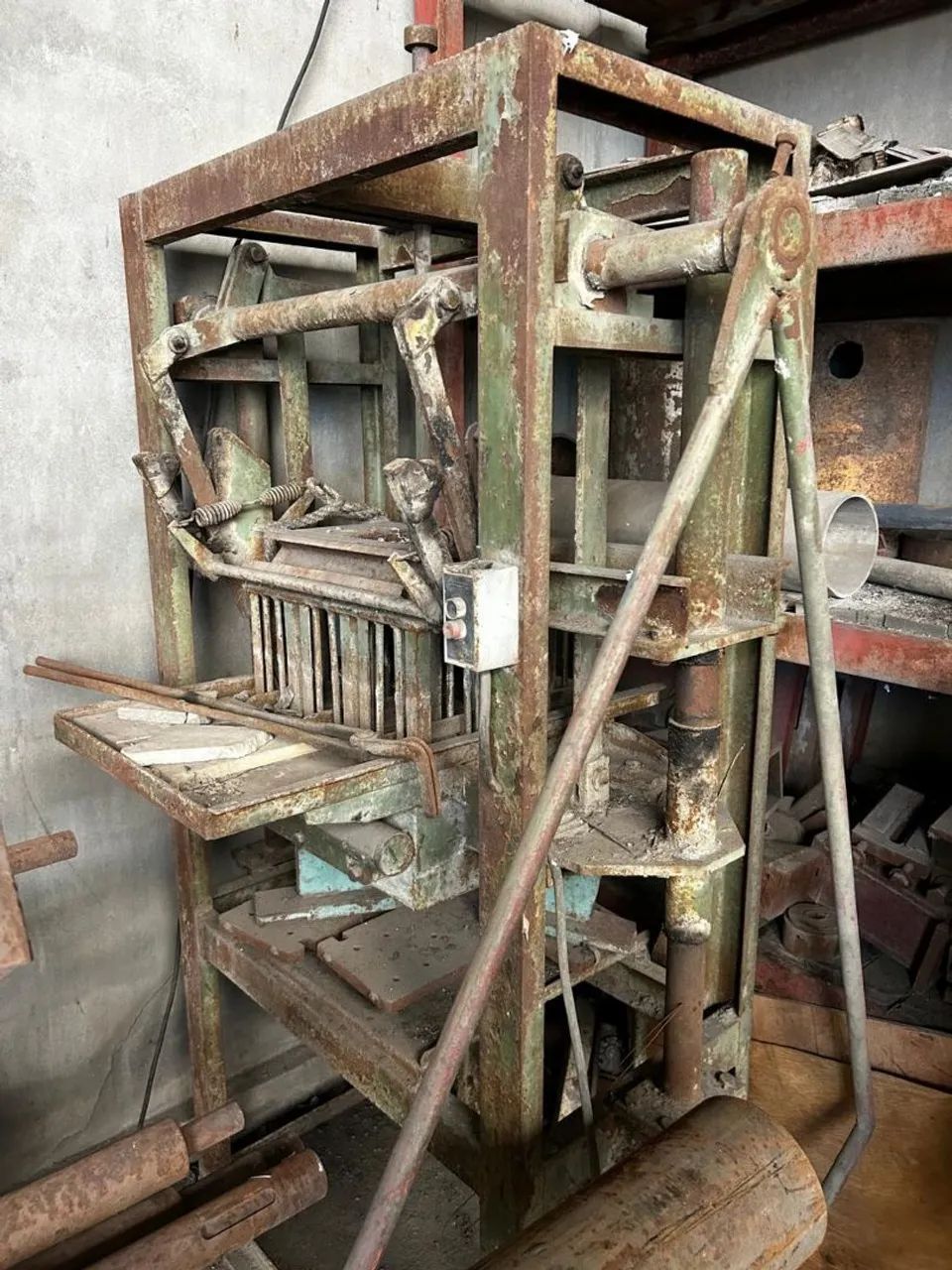 Máquina de bloco 015 020 vazado 