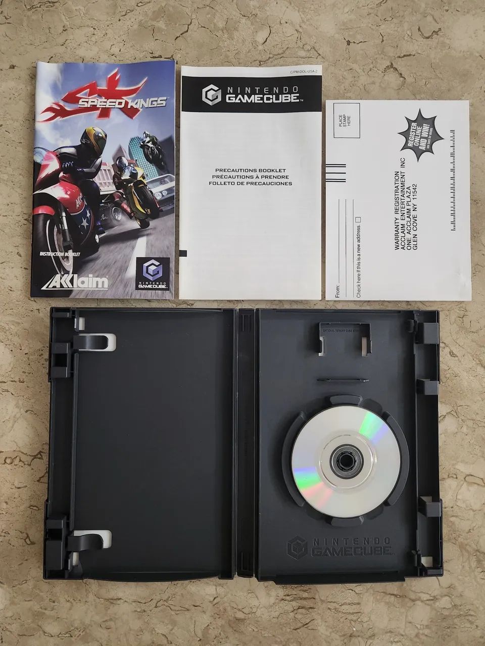 Jogo Speed Kings para Game Cube Completo - Foto 4