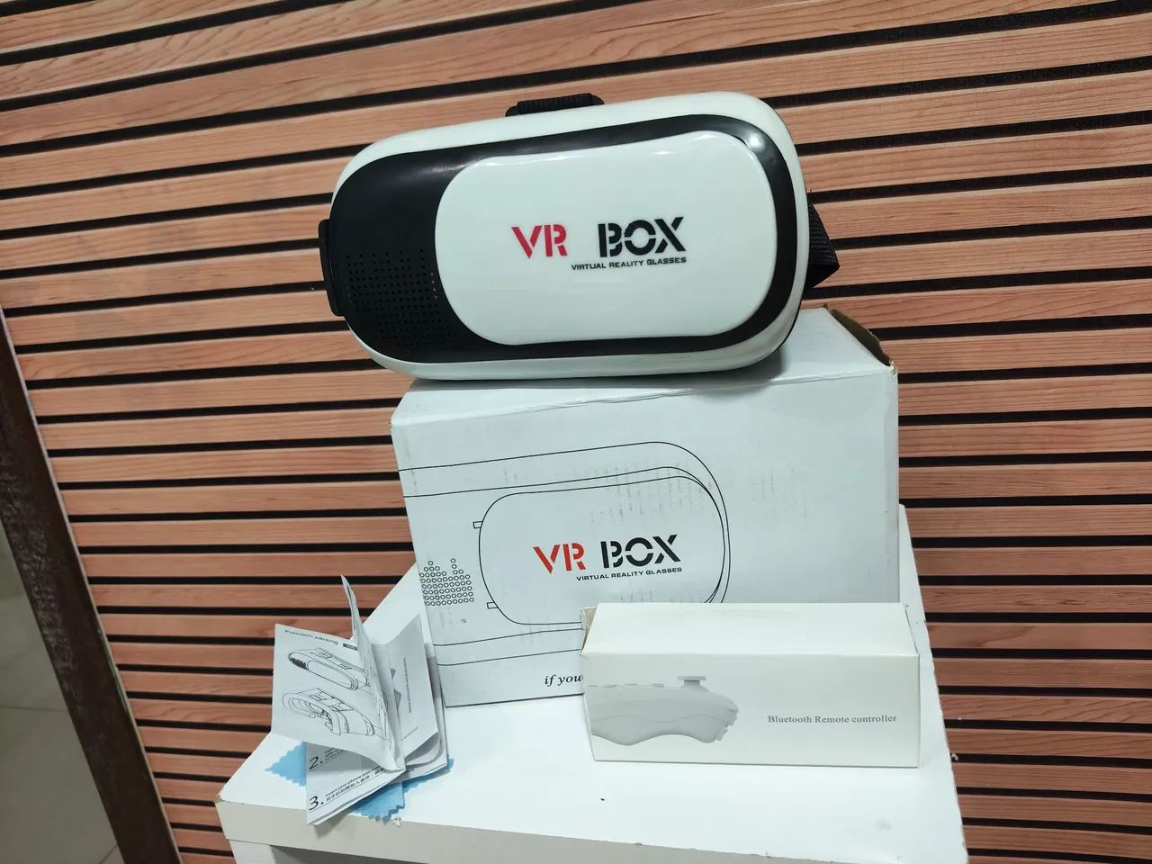 VR BOX virtual reality glasses com controle bluetooth  - Foto 4
