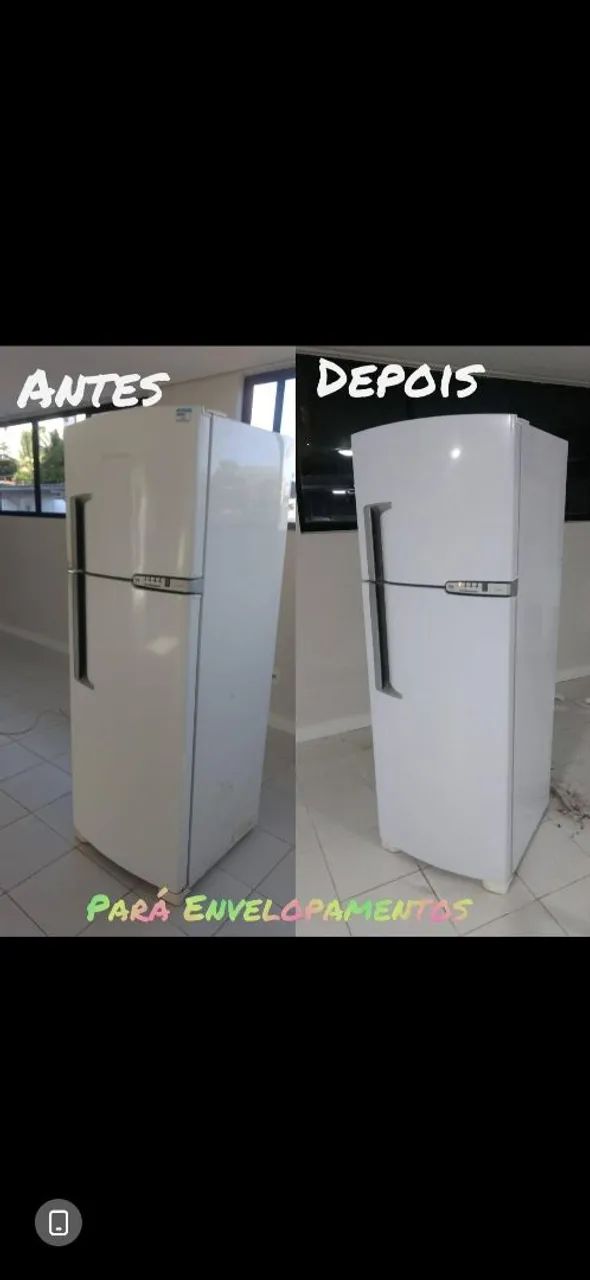 PROMOÇÃO DE ENVELOPAMENTO DE GELADEIRA. 