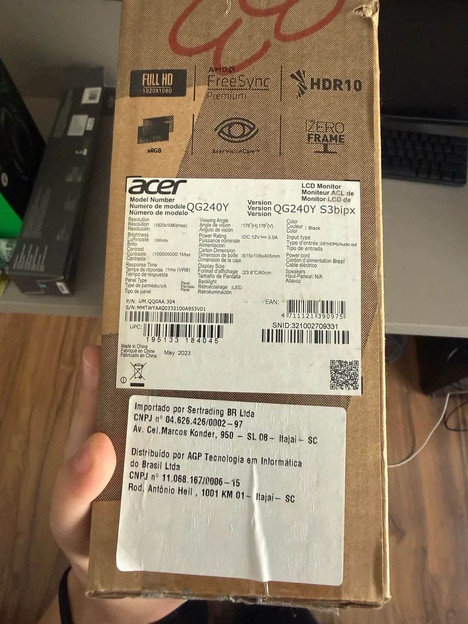 Monitor Gamer Acer Nitro QGO Series  - Foto 2