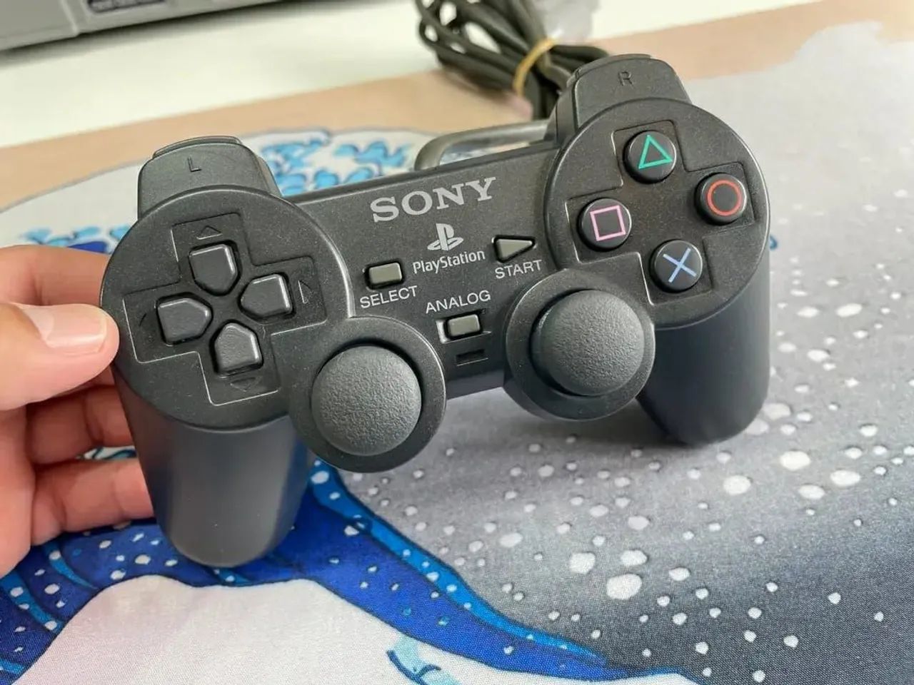 Controle Original PS2 e PC Sony  - Foto 4