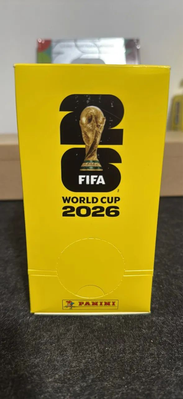 Figurinhas copa 2026 dispenser lacrada panini 