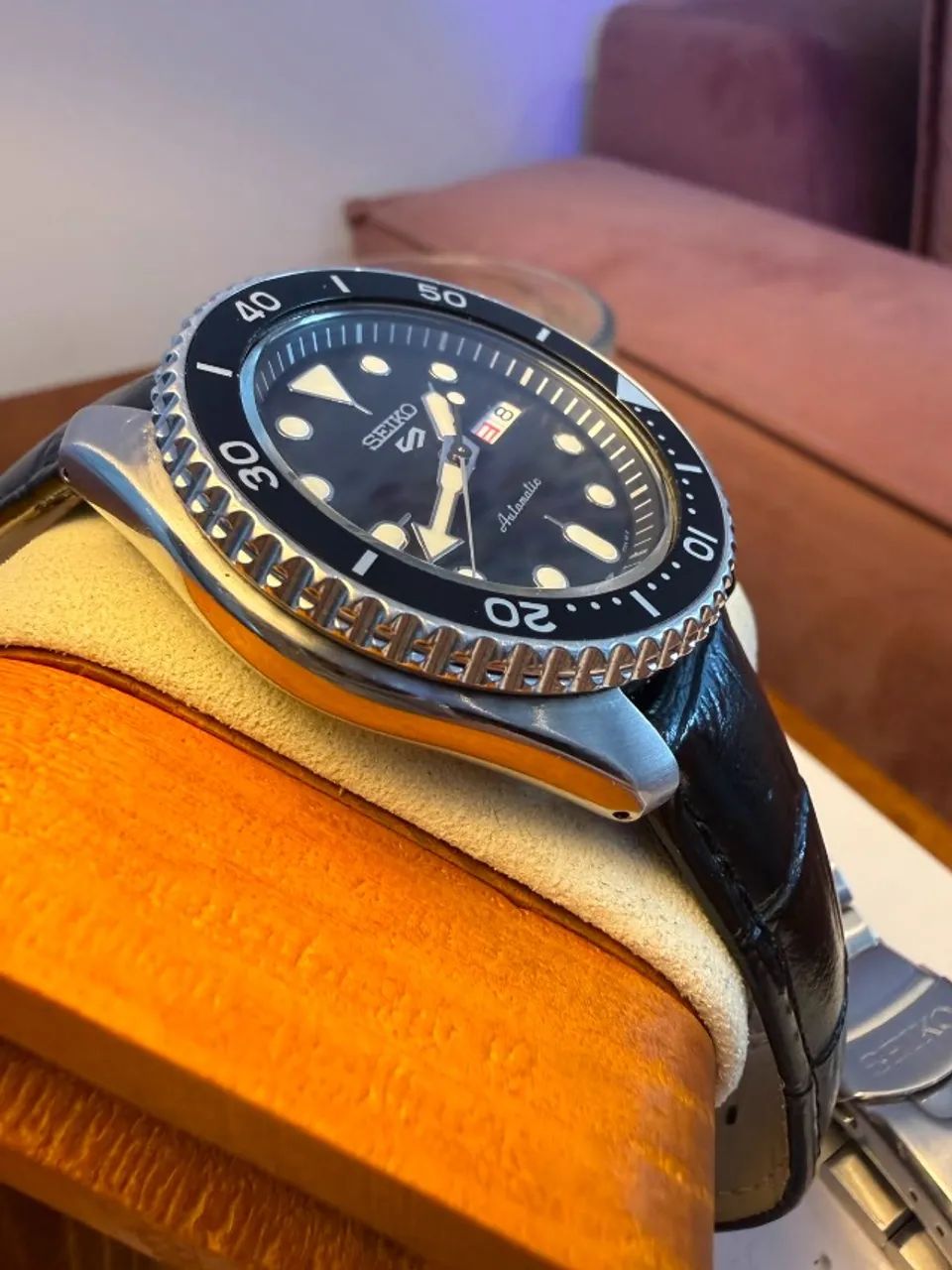 relogio seiko 5 sports automático srpd55 original - Foto 4