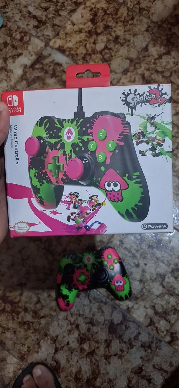 Controle PowerA versão Splatoon - Foto 4
