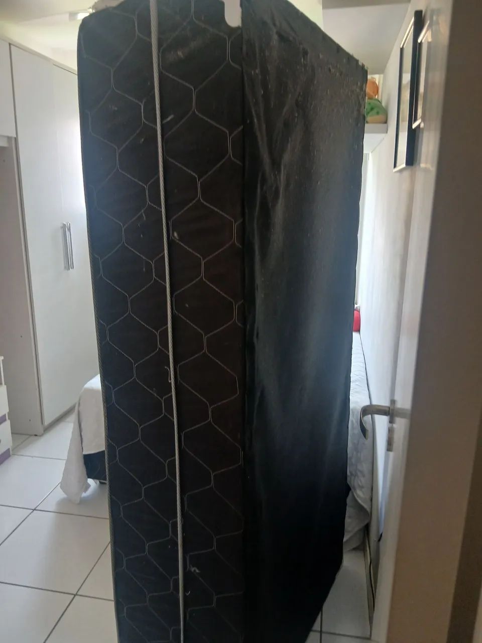 Cama Box solteiro. Ótimo estado de conservação  - Foto 3