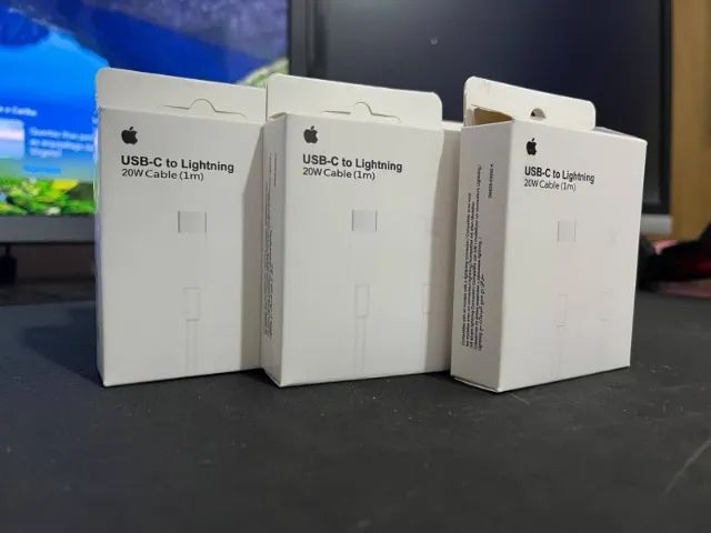 Cabo USB-C para Lightning 1m 20W - iPhone - Foto 2