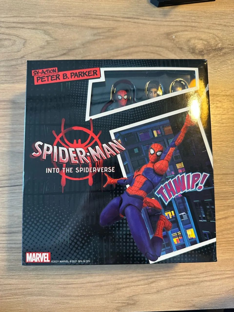 SV Action Peter B. Parker (Spiderverse) Mafex - Foto 4