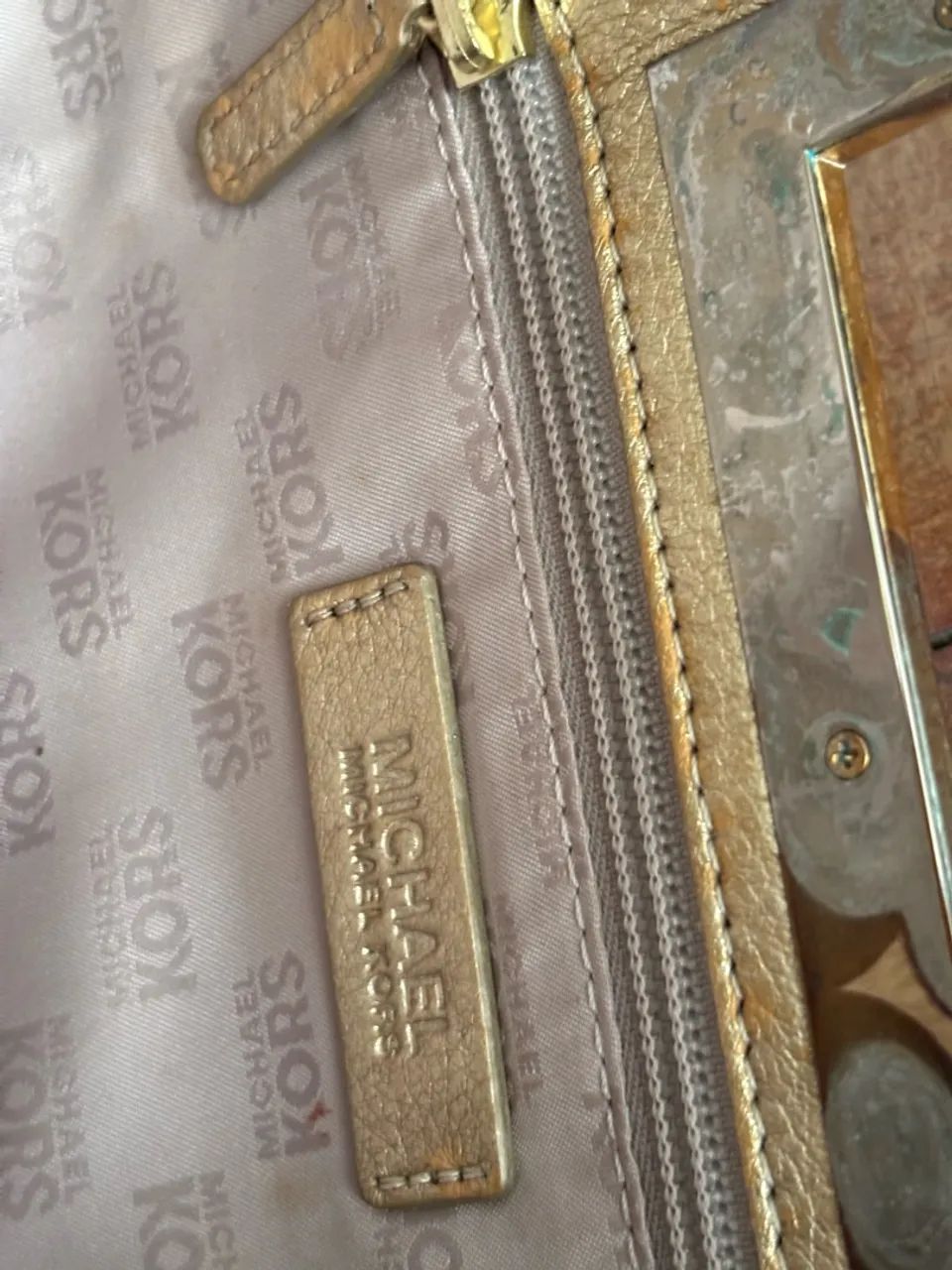 Michael Kors Clutch Dourada  - Foto 5
