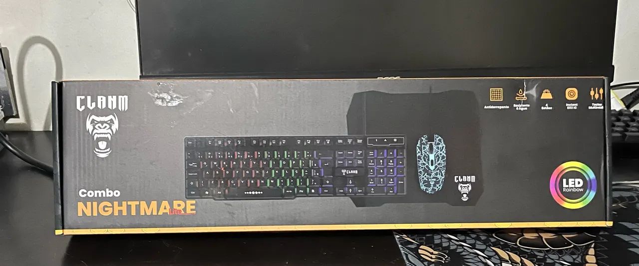 Kit gamer - Teclado, mouse e mousepad " 149" - Foto 2