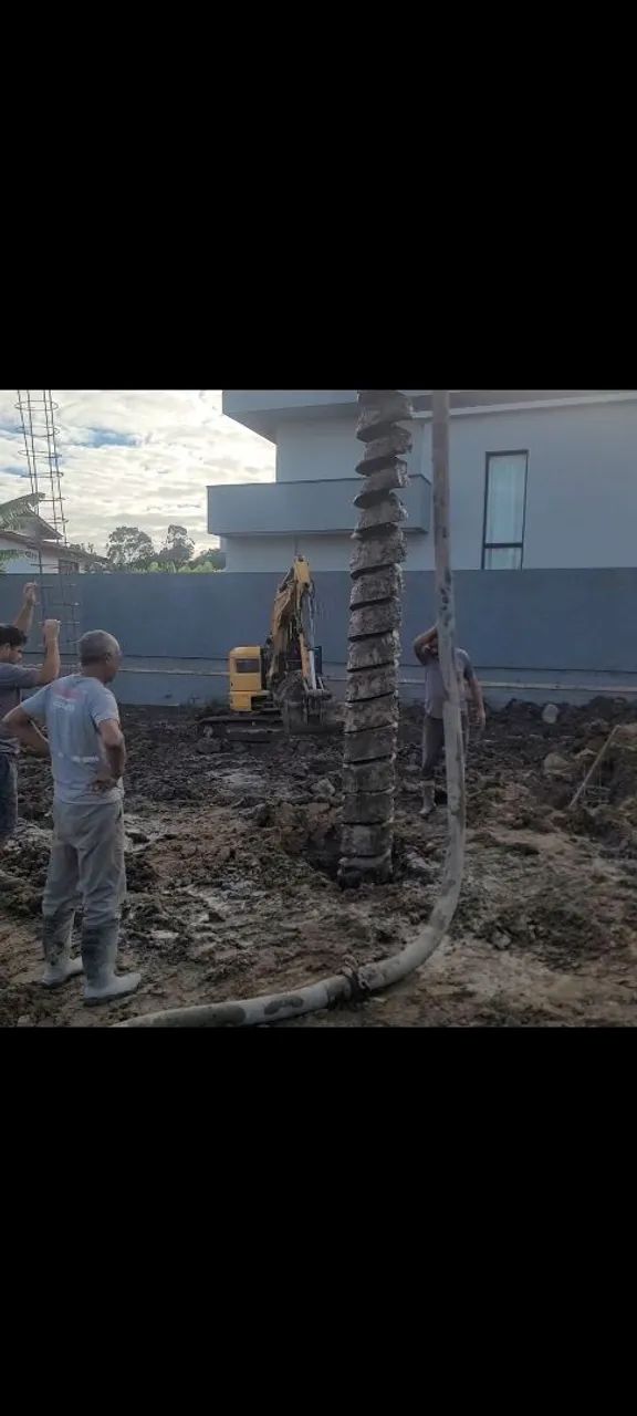Perfuração com Hélice Contínua | Estacas e Fundações | Bobcat - Foto 3