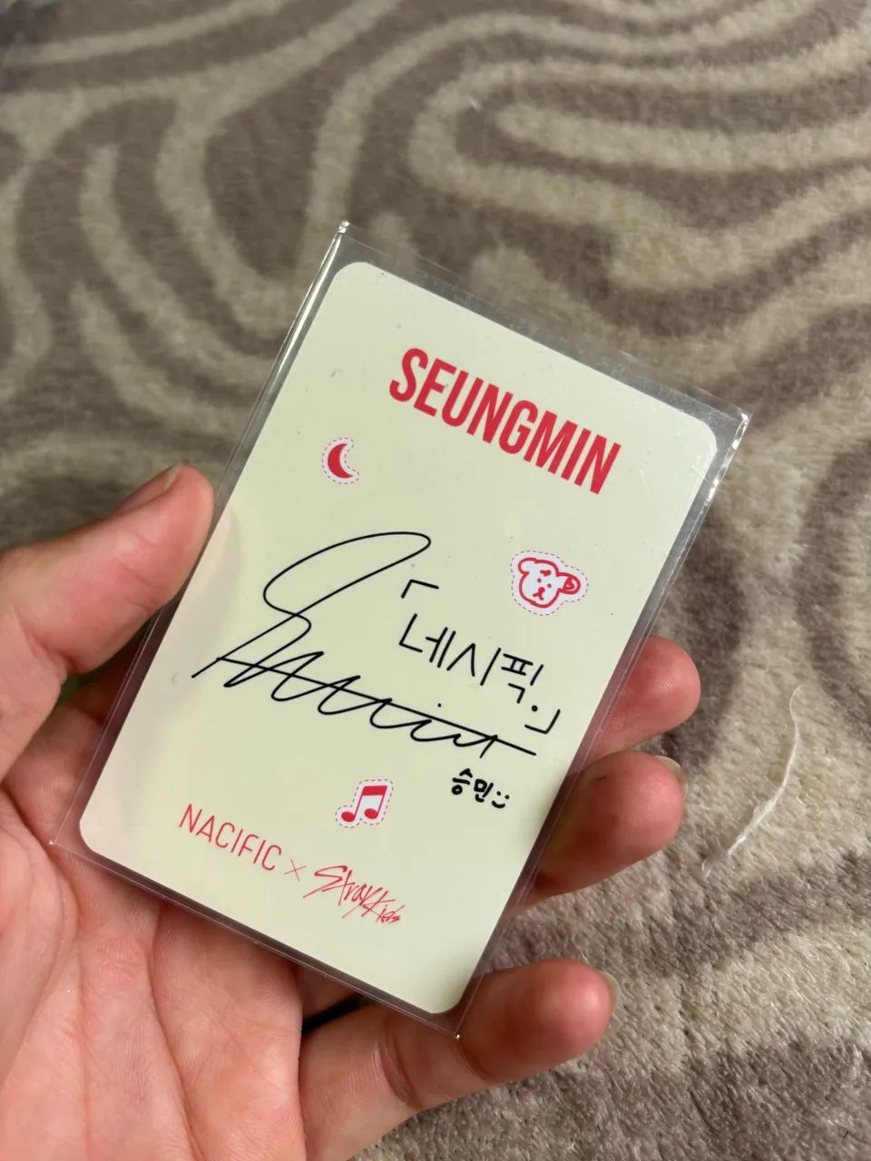 Photocard Seungmin Stray Kids original  - Foto 2