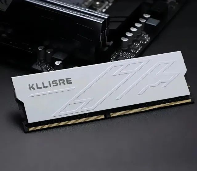 Memória Ram Kllisre 2x8 16GB Gamer Ddr4 2666 Com Dissipador Branca