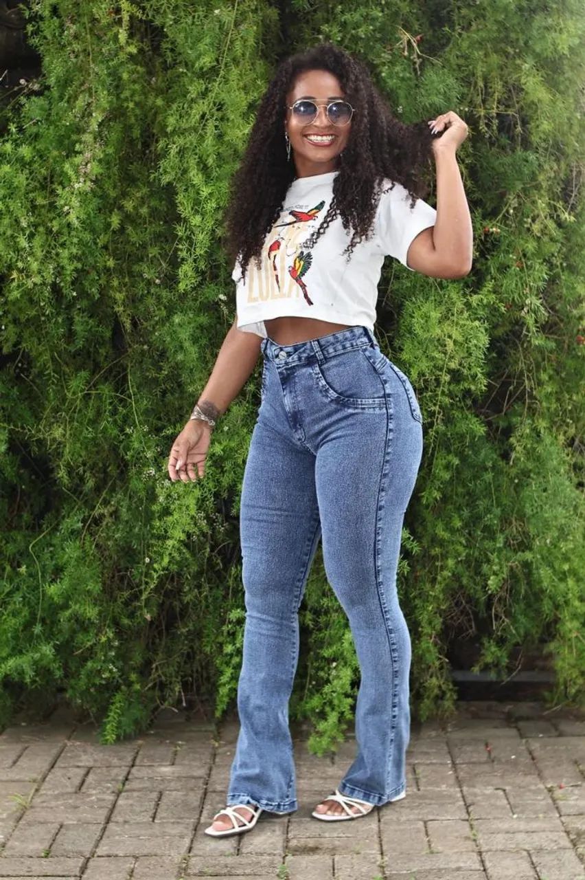 Calça slim 