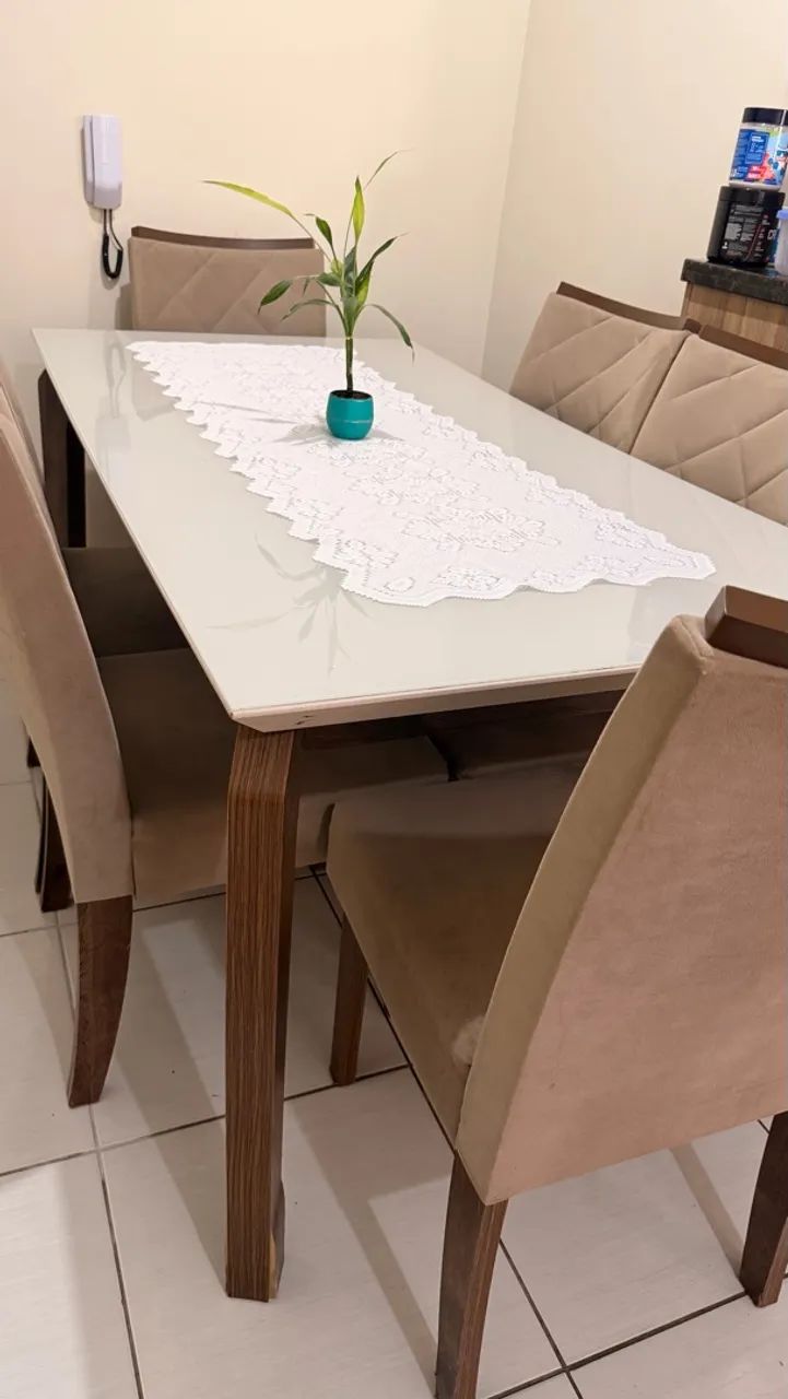 Mesa de jantar 6 lugares  - Foto 4