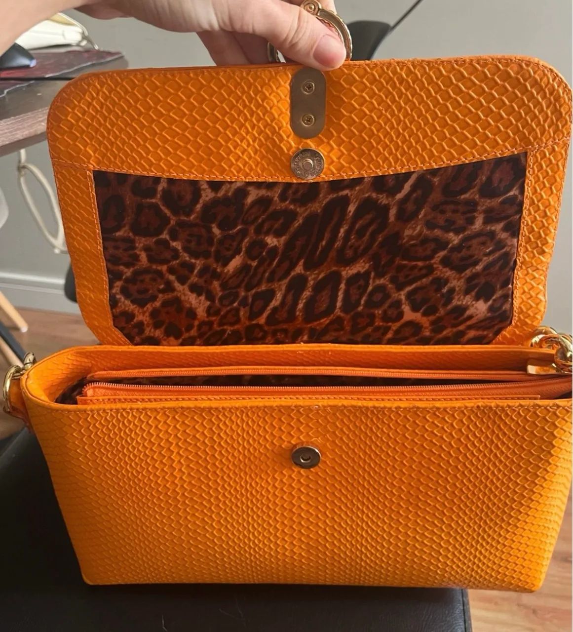 Bolsa Carmen steffens laranja 