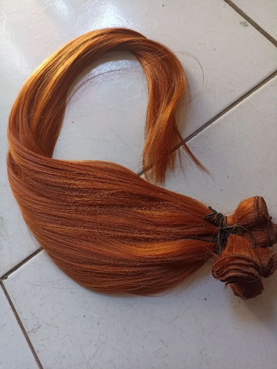 Cabelo ruivo Bio humano 